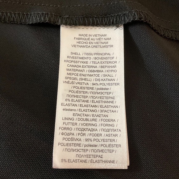 Lauren Ralph Lauren Women's 14 Black Twist Knot Dress Long Sleeve New - Picture 10 of 16